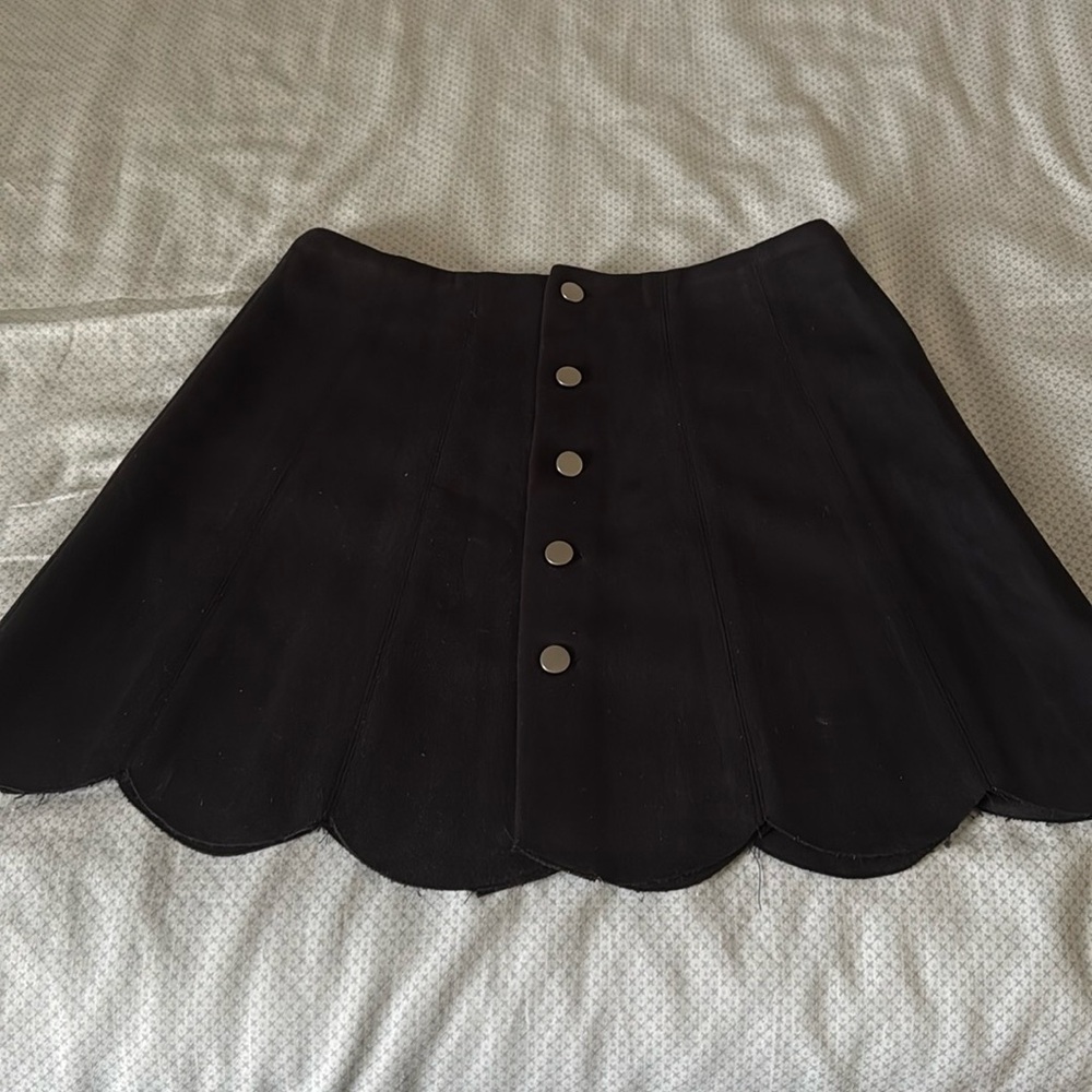 Velvet rumor boutique button up skirt